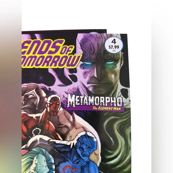 Legends Of Tomorrow DC Comic Book Set Metamorpho Superhero Firestorm Metal Men - Picture 10 of 11